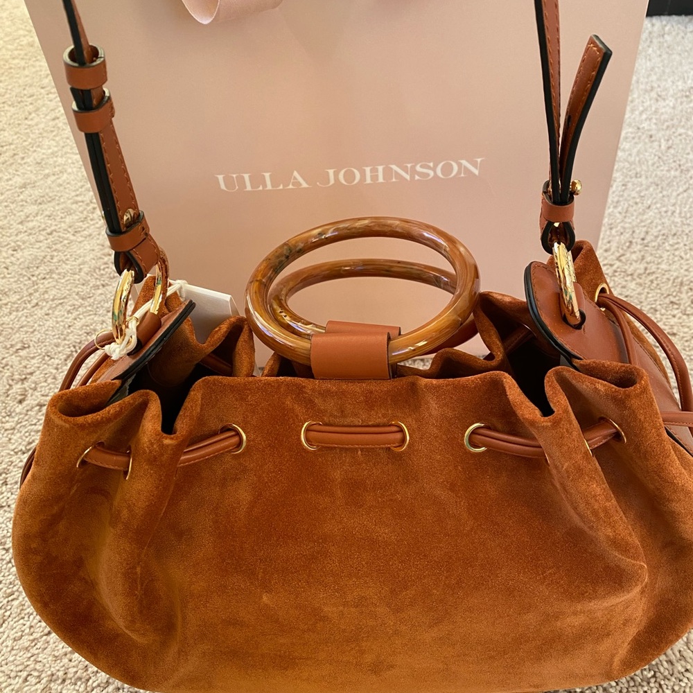Ulla Johnson Valeria large bamboo bag - Sierra - Picture 5 of 16